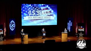 Washington US Senate Debate in Spokane Oct 8 2024 [upl. by Matias]