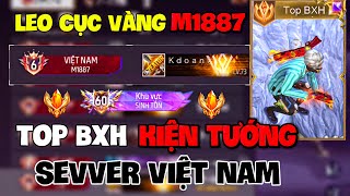 Free Fire  Hành Trình Leo Cục Vàng Top 1 BXH M1887 Rank Thách Đấu Top Khu Vực Cực Khổ Sở [upl. by Cesare]