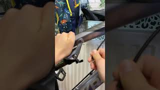 How to remove handlebar lockout on MTB bikemtbrepair [upl. by Haerr385]