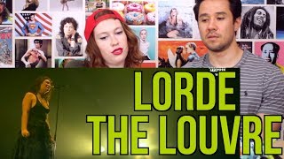 LORDE The Louvre Live  REACTION [upl. by Ramma]