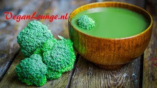 BROCCOLI SOEP MET ZOETE AARDAPPEL VEGAN🍠🍋🌿 [upl. by Maddeu]