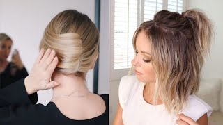 15 Easy Hairstyles for Short Hair Youd Love to Try [upl. by Siroled]