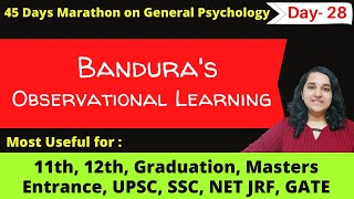 Observational Learning Psychology amp Banduras Bobo Doll Experiment in hindi Mind Review [upl. by Delsman721]