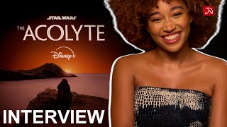 Amandla Stenberg STAR WARS THE ACOLYTE Interview 2024 [upl. by Eemaj284]