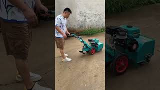 Power weederMicro tillercultivatorMini weed killerBroken grass machinelawn mower [upl. by Berni142]