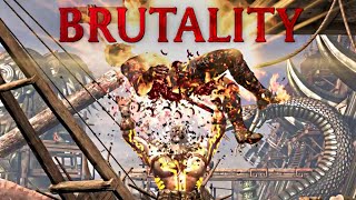 MORTAL KOMBAT X · Kotal Kahn  ALL BRUTALITIES HD 60fps  MKX [upl. by Amrac]