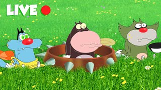 OGGY AND THE COCKROACHES 🔴 LIVE ALL SEASONS STREAMING NOW  Best collection for kids  ALL EPISODES [upl. by Algy]