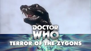 Doctor Who The Skarasen Chases the Doctor  Terror of the Zygons [upl. by Briny789]