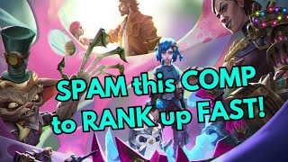 BEST COMP to RANK UP FAST in TFT SET 13 😲🔥 [upl. by Aneleh]