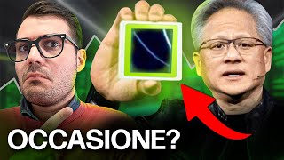 La NOTIZIA CHE POTREBBE far SCENDERE le azioni NVIDIAOPPORTUNITÀ [upl. by Breed688]