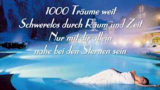 Malle Hit 1000 Träume weit Lyrics karaoke [upl. by Nnahtur]