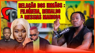 ASSIM É RELACIONAMENTO DOS IRMÃOS MARICOAS FILOMENA REINALDO E MESSIAS MARICOA  Cantores [upl. by Nytsuj440]