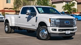 2017 Ford F350 Platinum DRW Walkaround [upl. by Morie]