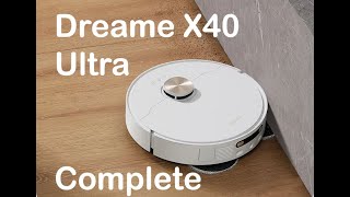 Dreame X40 Ultra Complete  Basic operations Demo [upl. by Clyte540]