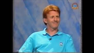 Leeds United movie archive  The Footballers Football Show  From Elland Road Aug 1993  part1 [upl. by Annayi20]