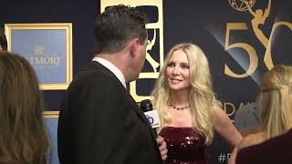 2023 Daytime Emmys Red Carpet Lauralee Bell Christine Williams The Young and the Restless [upl. by Introk]