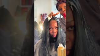 2x6 Kim K Lace Closure Sewin Tutorial Dye to Jet Black [upl. by Lyrrehs]