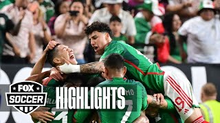 Mexico vs Jamaica Highlights  CONCACAF Gold Cup [upl. by Duggan]