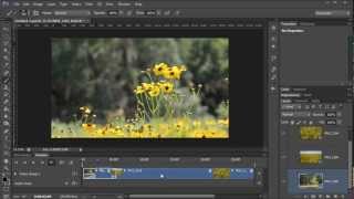 How to Edit Video in Photoshop CS6 [upl. by Ecnedurp]