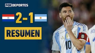 😳😲 ¡PARAGUAY DERROTÓ A ARGENTINA  Paraguay 21 Argentina  HIGHLIGHTS  SAWCQ [upl. by Meela]