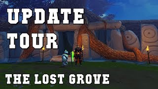 Update Tour  The Lost Grove New Slayer Mobs Companion Pet and DampD [upl. by Idas]