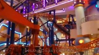 Spinning Orbit Onride POV Times Square Cosmos World [upl. by Hutton]