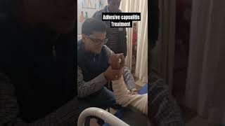 Adhesive capsulitis treatment news physiotherapy drvikash paralysiscure doctor paralysistreatm [upl. by Ewold418]