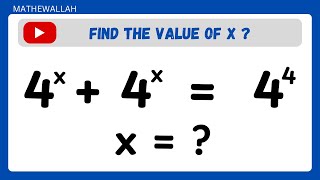 Find The Value Of X   Math Trick  New Trick  Tricky Math Question [upl. by Naujled]