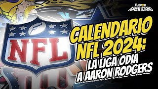 Calendario NFL 2024 la liga ODIA a Aaron Rodgers  futvox Americano EN VIVO [upl. by Raddatz]