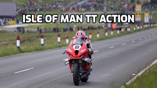 Isle of Man TT Racing Highlights 2024 [upl. by Anthiathia]