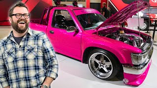 Toyota Booth Tour at SEMA 2024 with RUTLEDGE WOOD [upl. by Tesler427]