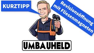 Magnet Revisionsklappe einbauen Kurztipp [upl. by Fenton]