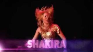 SHAKIRA quotLive From Parisquot French TV Spot [upl. by Sand372]