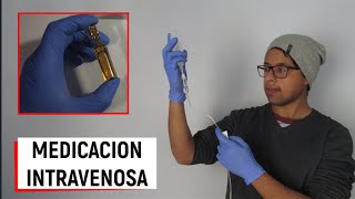 Como preparar medicación intravenosa  ketofen intravenoso [upl. by Hollie130]