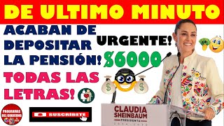 📌📈ACABA DE SUCEDER🤑YA LIBERARON LOS PAGOS DE NOVIEMBRE 💵 PENSIÓN BIENESTAR DE LOS ADULTOS MAYORES 👀💯 [upl. by Imoan467]