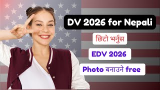 How To Apply Dv Lottery 2026  DV Lottery 2026 Application Form Online  DV 2026 from Nepal [upl. by Slayton]