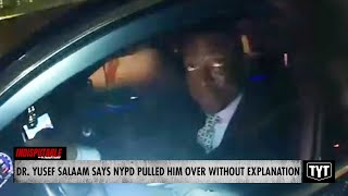 WATCH Central Park 5 Member Councilman Gets Pulled Over Without Explanation [upl. by Anertal524]