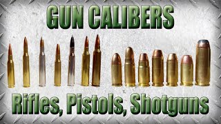 Intro to Gun Calibers  Which Ammunition Does What [upl. by Atela]