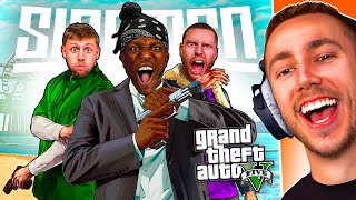 THE FUNNIEST GTA FREE ROAM MOMENTS [upl. by Ateiluj80]