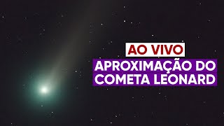 AO VIVO Passagem do cometa Leonard o Cometa de Natal [upl. by Peirce]