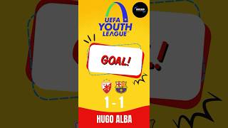 Crvena Zvezda Vs Barcelona Hugo Alba Goal 11 [upl. by Nosyd542]