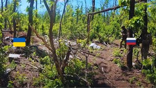 Russian Military Releases Bodycam Video Of Frontline Battle Between Russian And Ukrainian Forces [upl. by Kandy]