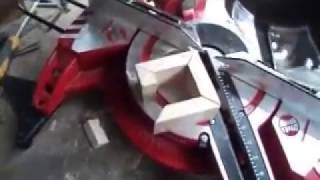 Mitre Saw Пила торцовочная EINHELL THSM 2131 Dual ч2 [upl. by Ivad]