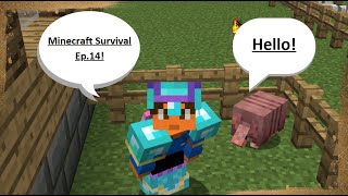 An Ominous Raid  Minecraft Survival Series  Ep 14 [upl. by Kieryt]