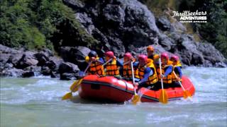 Hanmer Springs Attractions  River Rafting [upl. by Notsua]