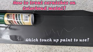 Sydney roof repairs  What to do about scratches on colorbond metal roofs [upl. by Sedecrem531]