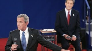 George W Bush and John Kerry 2nd Presidential Debate 2004 [upl. by Aramit]