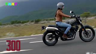 2023 NEW HONDA CL300 SCRAMBLER  RIDING TEST ON THE ROAD [upl. by Adnohs]