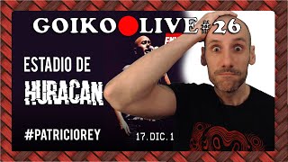 🎤GOIKO🔴LIVE 26  Patricio REY y sus Redonditos de RICOTA  Huracan 1994 fragmentos [upl. by Nwahsaj]