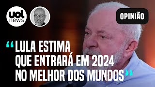 Lula estima que chegará ao Natal em triunfo e sem dor nos quadris  Josias de Souza [upl. by Annaira]